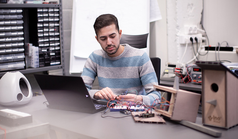 Student from Brasil came to Lithuania to study face recognition technologies